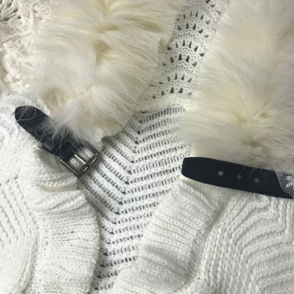 P LUCA NWT Faux Fur Vest ONE SIZE - Picture 4 of 5